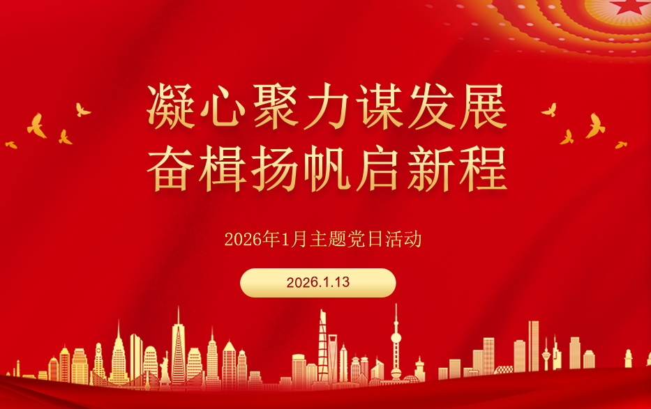 2026年1月主题党日活动